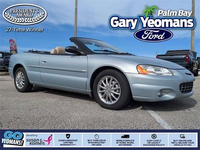 Used 2003 Chrysler Sebring Limited