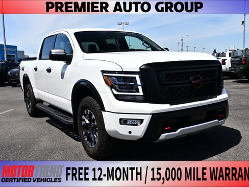 Certified 2024 Nissan Titan PRO-4X w/ Pro-4x Utility Package AWD/4WD image 1
