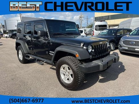 Used 2017 Jeep Wrangler Unlimited Sport w/ Quick Order Package 24S AWD/4WD image 1
