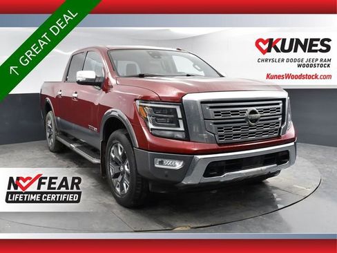 Used 2021 Nissan Titan Platinum Reserve w/ Moonroof Package image 1