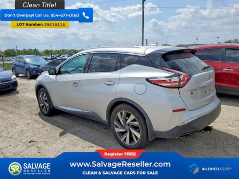 Used 2016 Nissan Murano Platinum w/ Platinum Technology Package image 3