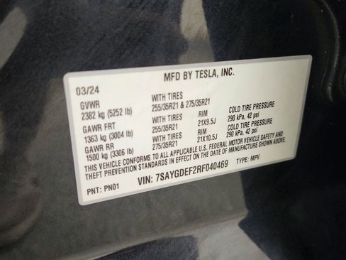 Used 2024 Tesla Model Y Performance AWD/4WD image 19