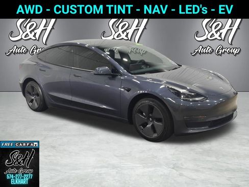Used 2023 Tesla Model 3 Long Range AWD/4WD image 1