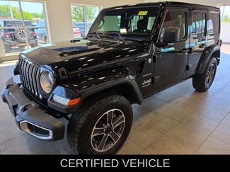 Used 2023 Jeep Wrangler Unlimited Sahara AWD/4WD video 1