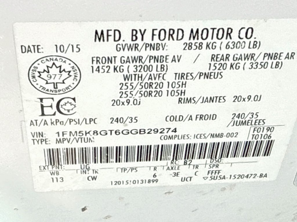 Used 2016 Ford Explorer Sport AWD/4WD image 36