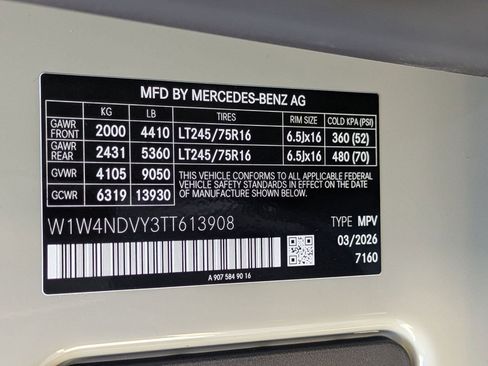 New 2026 Mercedes-Benz Sprinter 2500 image 15