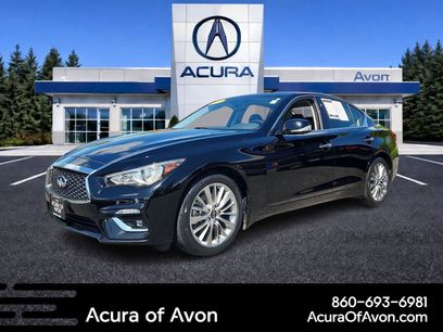 Used 2021 INFINITI Q50 Luxe w/ Seat & Sound Package