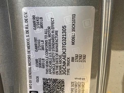 New 2026 Chevrolet Silverado 1500 W/T w/ WT Value Package AWD/4WD image 26