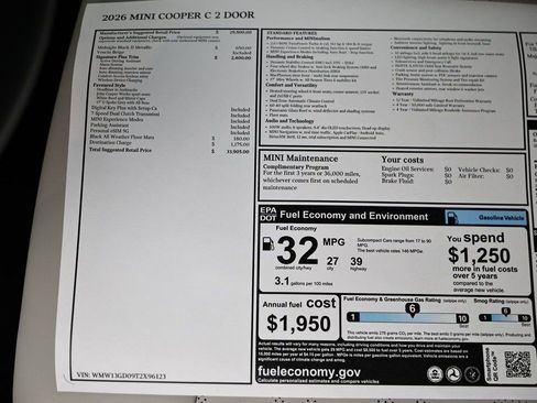 New 2026 MINI Cooper 2-Door Hardtop image 39