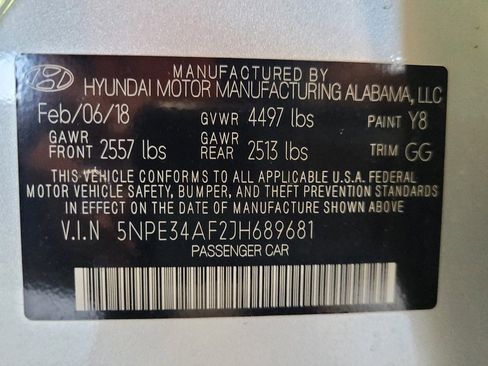Used 2018 Hyundai Sonata SEL FWD image 33