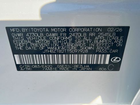 New 2026 Lexus IS 350 F Sport image 37