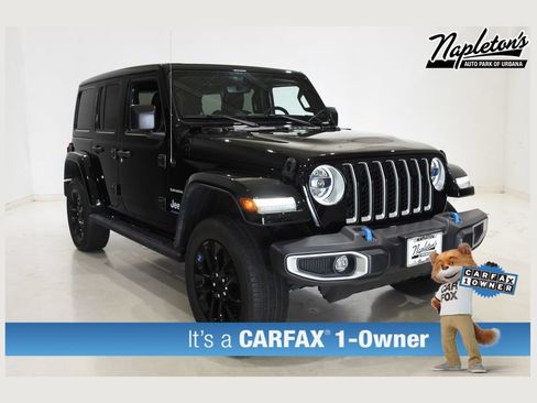 Used 2023 Jeep Wrangler Unlimited Sahara w/ Cold Weather Group AWD/4WD image 1
