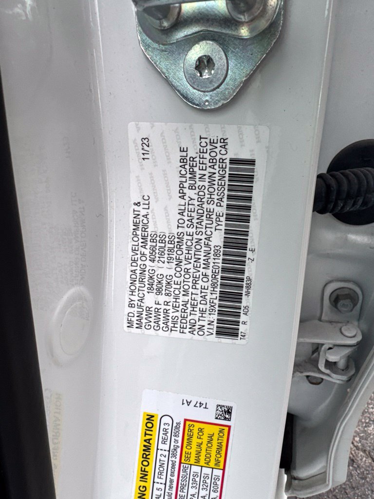 Certified 2024 Honda Civic Sport Touring image 25