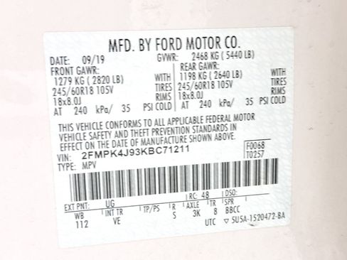Used 2019 Ford Edge SEL w/ Equipment Group 201A AWD/4WD image 32