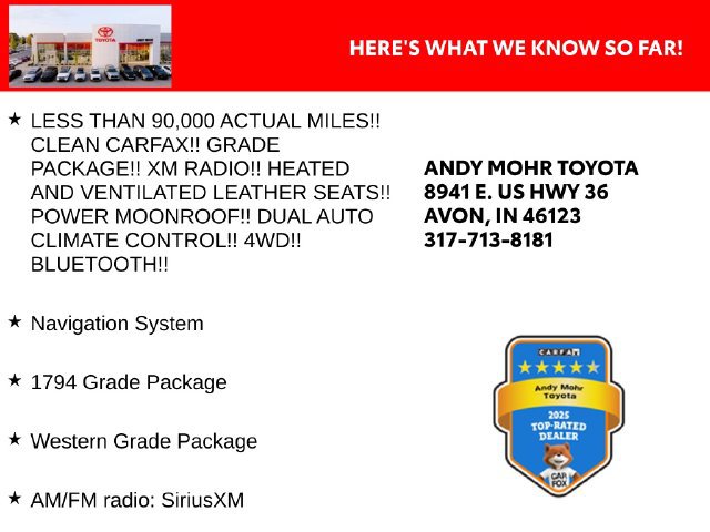 Used 2014 Toyota Tundra 1794 Edition AWD/4WD image 2