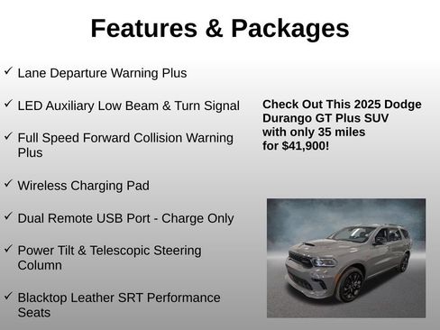 Used 2025 Dodge Durango GT AWD/4WD image 21