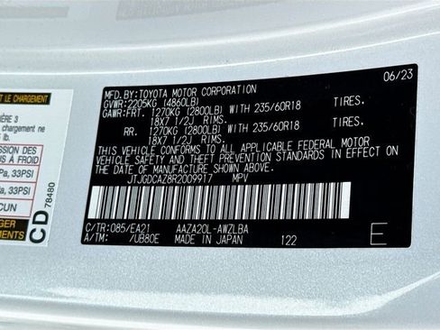 Used 2024 Lexus NX 250 FWD w/ Towing Package (2000 Lbs) image 43