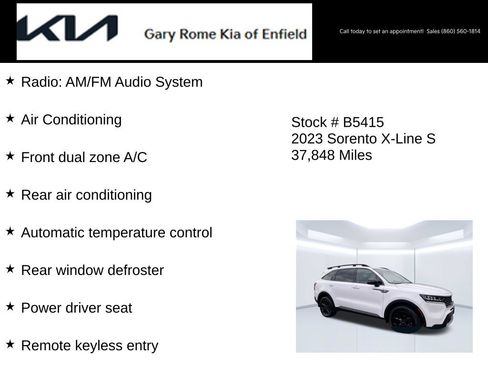 Certified 2023 Kia Sorento S AWD/4WD image 14