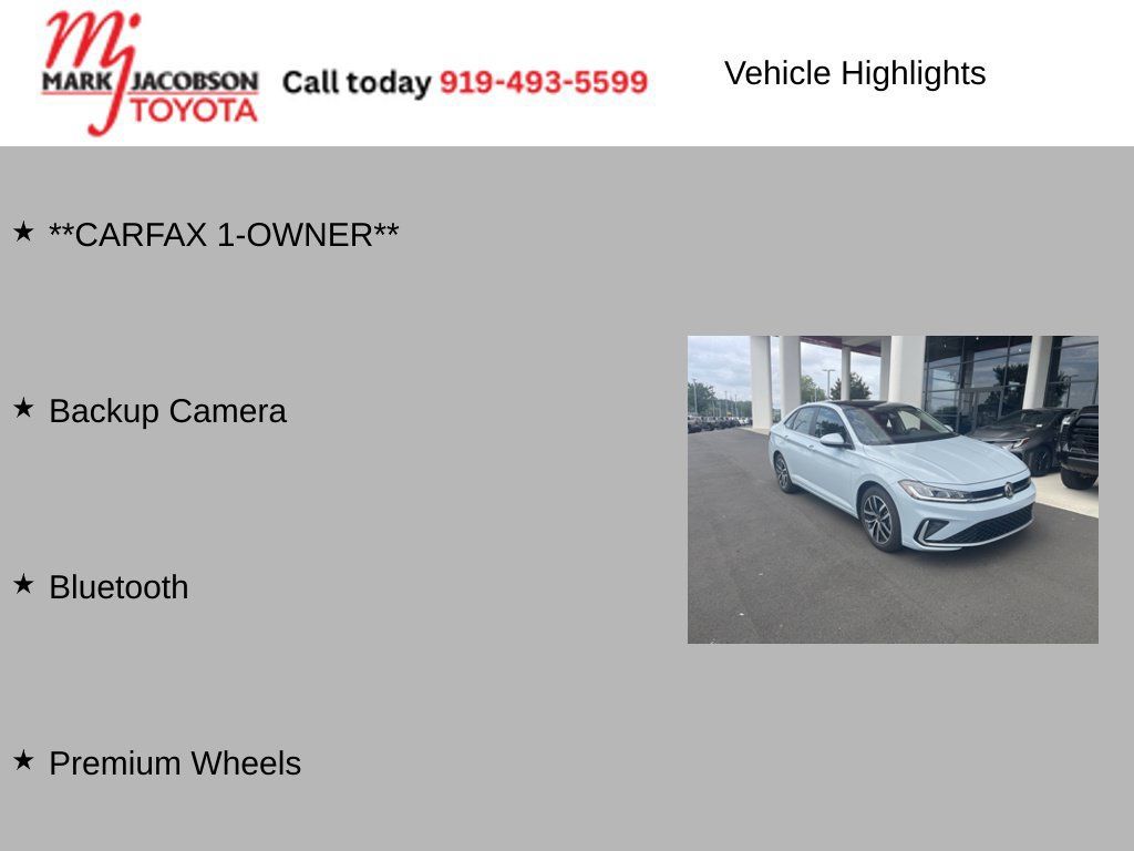 Used 2025 Volkswagen Jetta SE FWD image 6