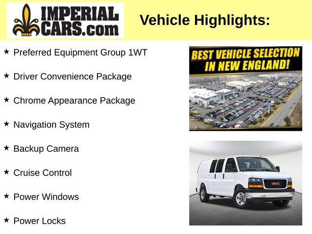 Certified 2025 GMC Savana 2500 w/ Driver Convenience Package RWD image 3