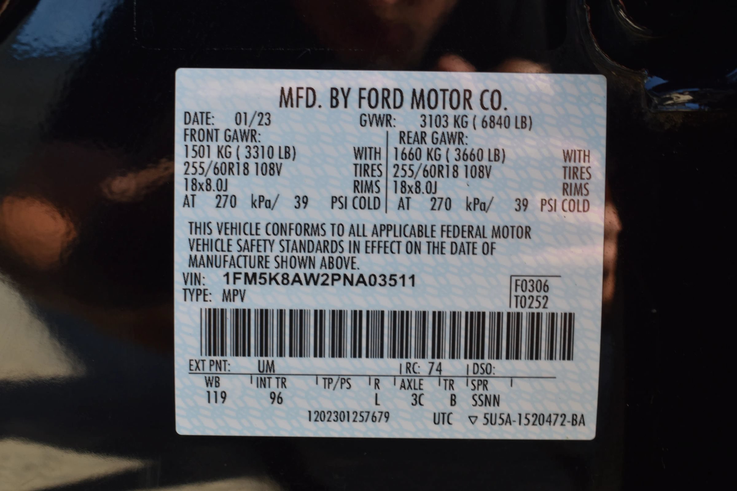 Used 2023 Ford Explorer 4WD Police Interceptor image 36