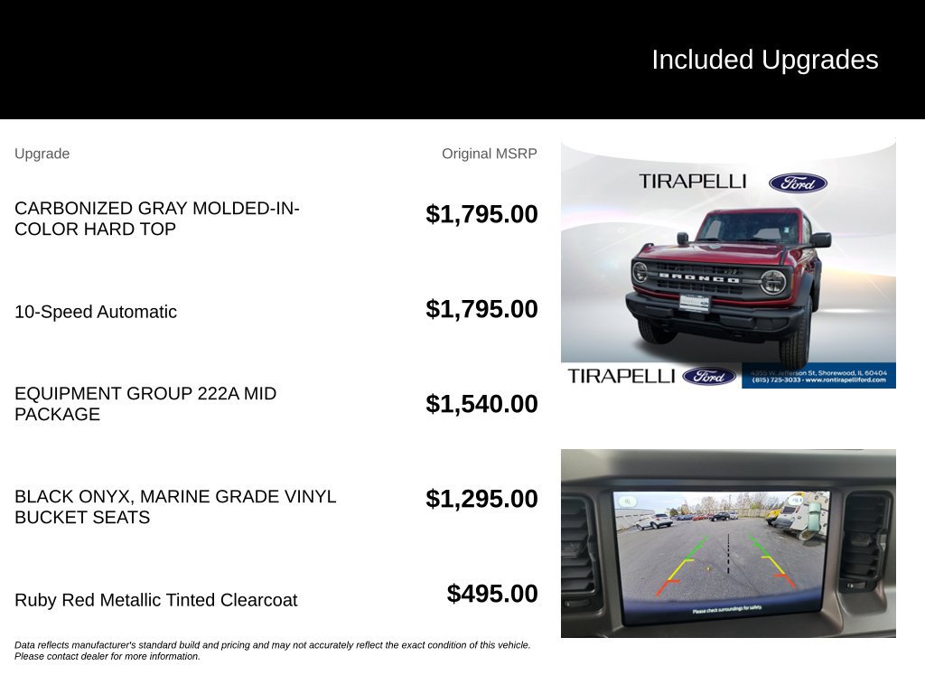 Used 2025 Ford Bronco Big Bend AWD/4WD image 12