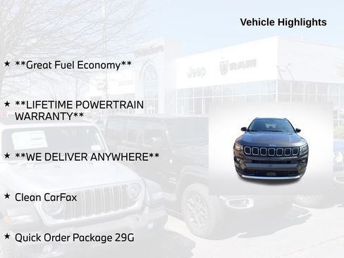 Used 2023 Jeep Compass Limited AWD/4WD image 5
