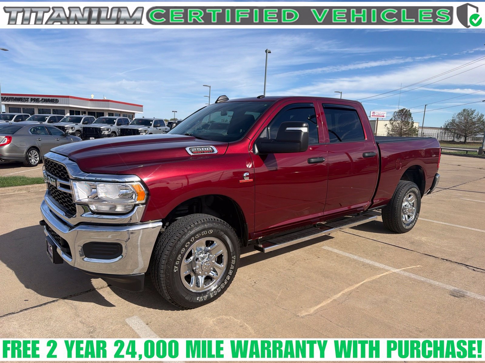 Used 2024 RAM 2500 Tradesman w/ Chrome Appearance Group AWD/4WD 360° Tour