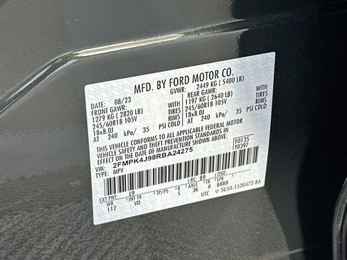 Used 2024 Ford Edge SEL AWD/4WD image 30