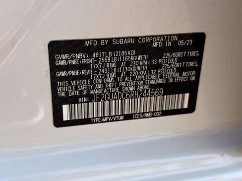 Used 2024 Subaru Crosstrek 2.0i Premium AWD/4WD image 37