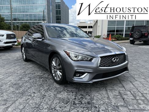 Certified 2023 INFINITI Q50 Luxe w/ Cargo Package RWD image 1