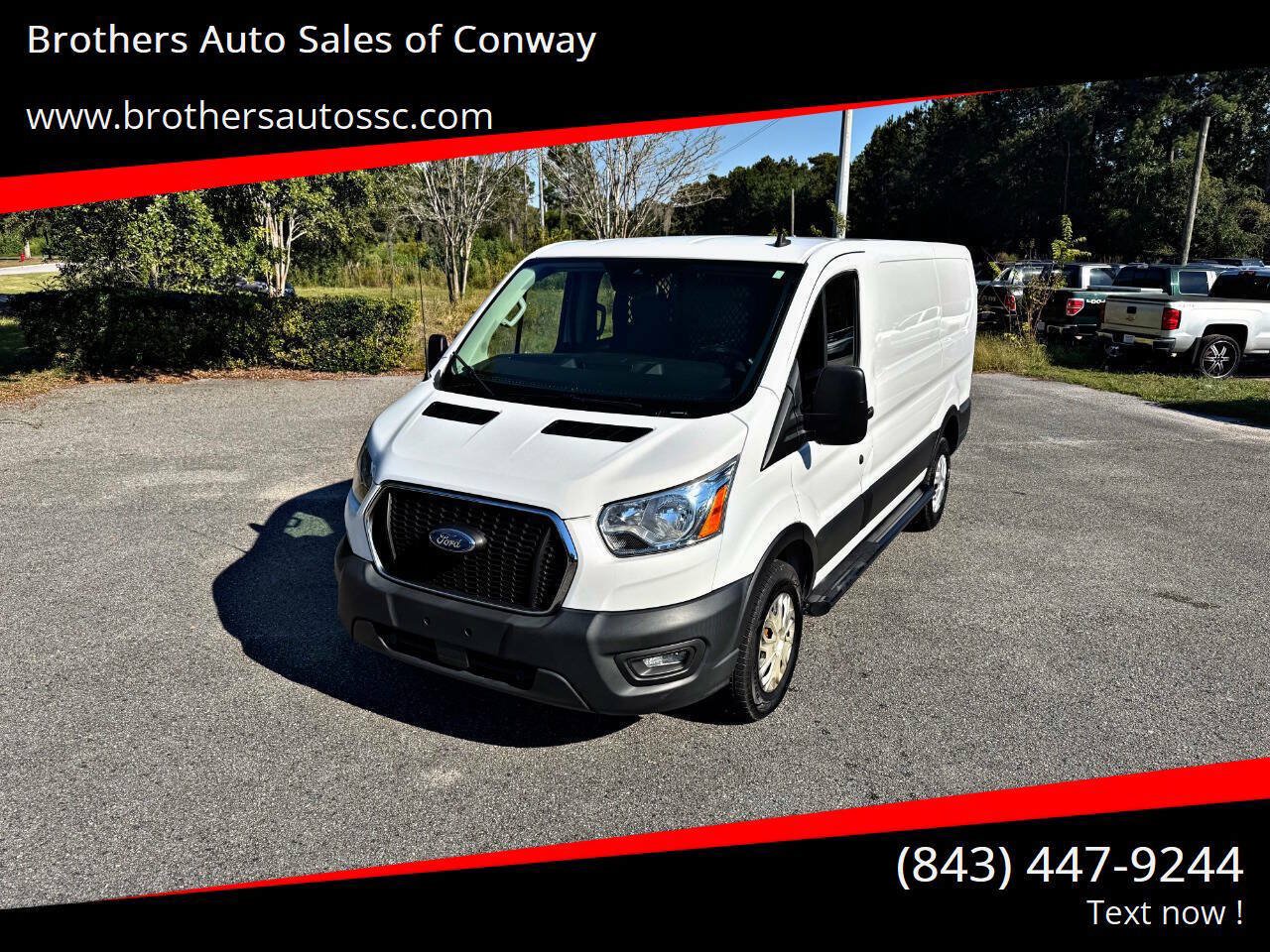 Used 2022 Ford Transit 250 Low Roof w/ Exterior Upgrade Package RWD image 1