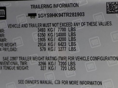 Used 2026 Cadillac Escalade V w/ LPO, ONYX Package AWD/4WD image 61