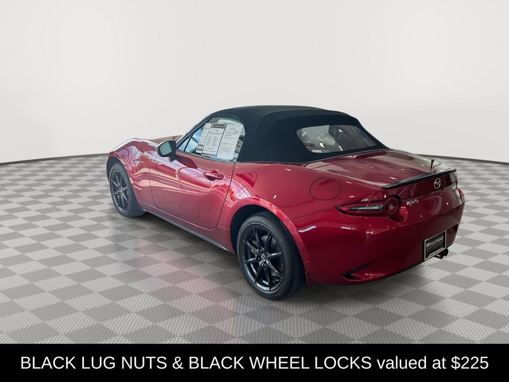 Used 2025 MAZDA MX-5 Miata Sport w/ Interior Package RWD image 9