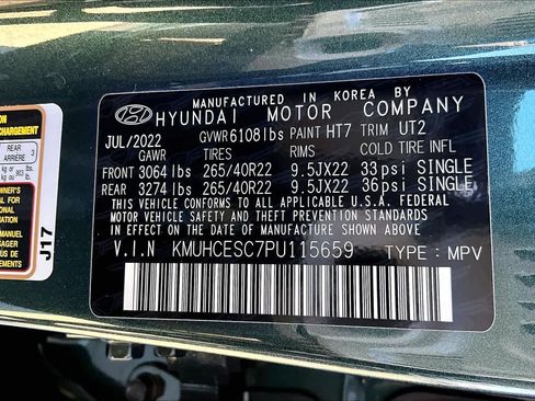 Used 2023 Genesis GV80 3.5T w/ Prestige Package image 37