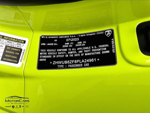 Used 2023 Lamborghini Huracan Tecnica RWD image 25