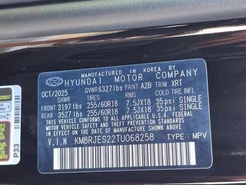 Certified 2026 Hyundai Palisade XRT Pro AWD/4WD image 34
