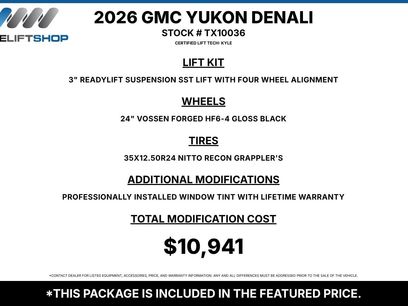 Used 2026 GMC Yukon Denali w/ Sun & Power Step Package