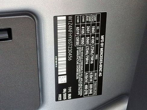 New 2025 Mercedes-Benz Sprinter 2500 image 17