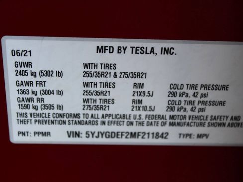 Used 2021 Tesla Model Y Performance AWD/4WD image 14