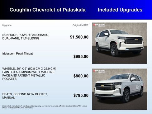 Used 2021 Chevrolet Tahoe LT AWD/4WD image 3