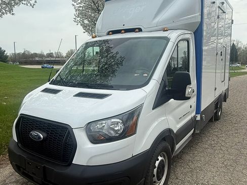 Used 2022 Ford Transit 350 w/ Upfitter Package RWD image 3