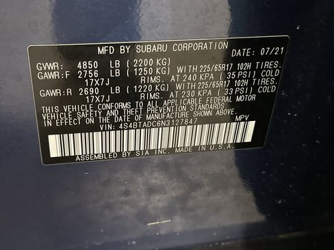 Used 2022 Subaru Outback Premium w/ Popular Package #1 image 26