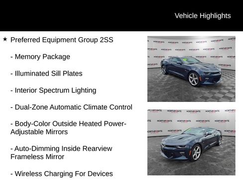 Used 2016 Chevrolet Camaro SS image 8