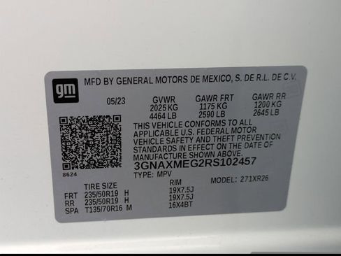 Used 2024 Chevrolet Equinox RS w/ RS Leather Package image 38