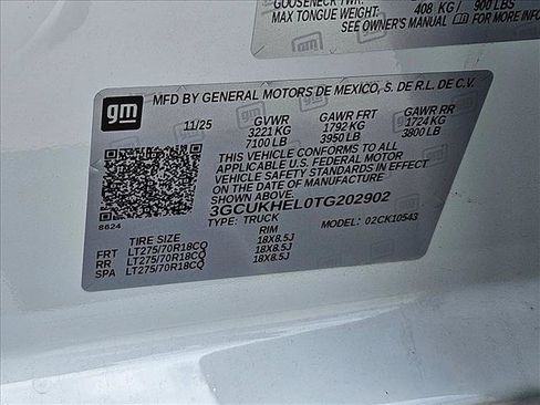 Used 2026 Chevrolet Silverado 1500 ZR2 AWD/4WD image 23