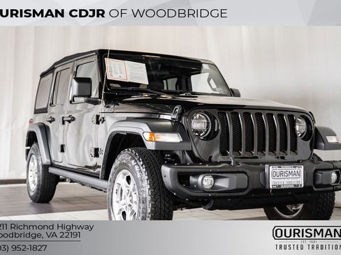 Certified 2021 Jeep Wrangler Unlimited Sport image 1