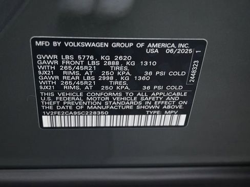 New 2025 Volkswagen Atlas Cross Sport SEL Premium R-Line image 19