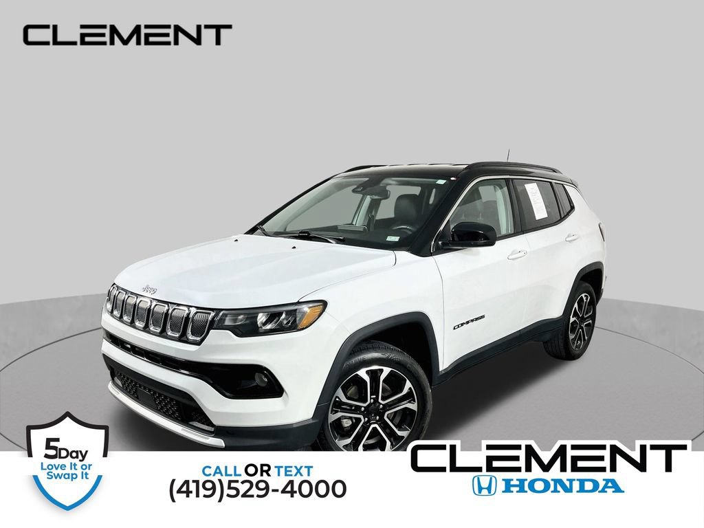 Used 2022 Jeep Compass Limited AWD/4WD 360° Tour