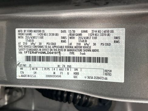 Used 2021 Ford Ranger XLT w/ Equipment Group 301A Mid image 20